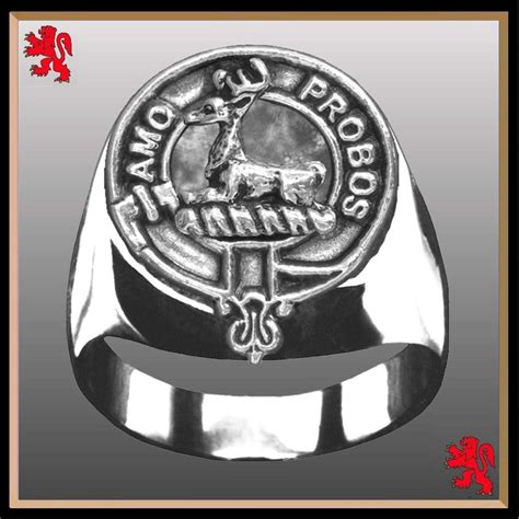 scottish clan rings|Scottish Clan Crest Rings – Celtic Studio.